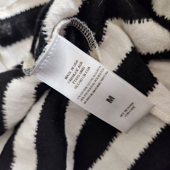 CLaeson California in me Maxi Dress‎ Sleeveless Racerback Black White Striped M - Picture 11 of 15